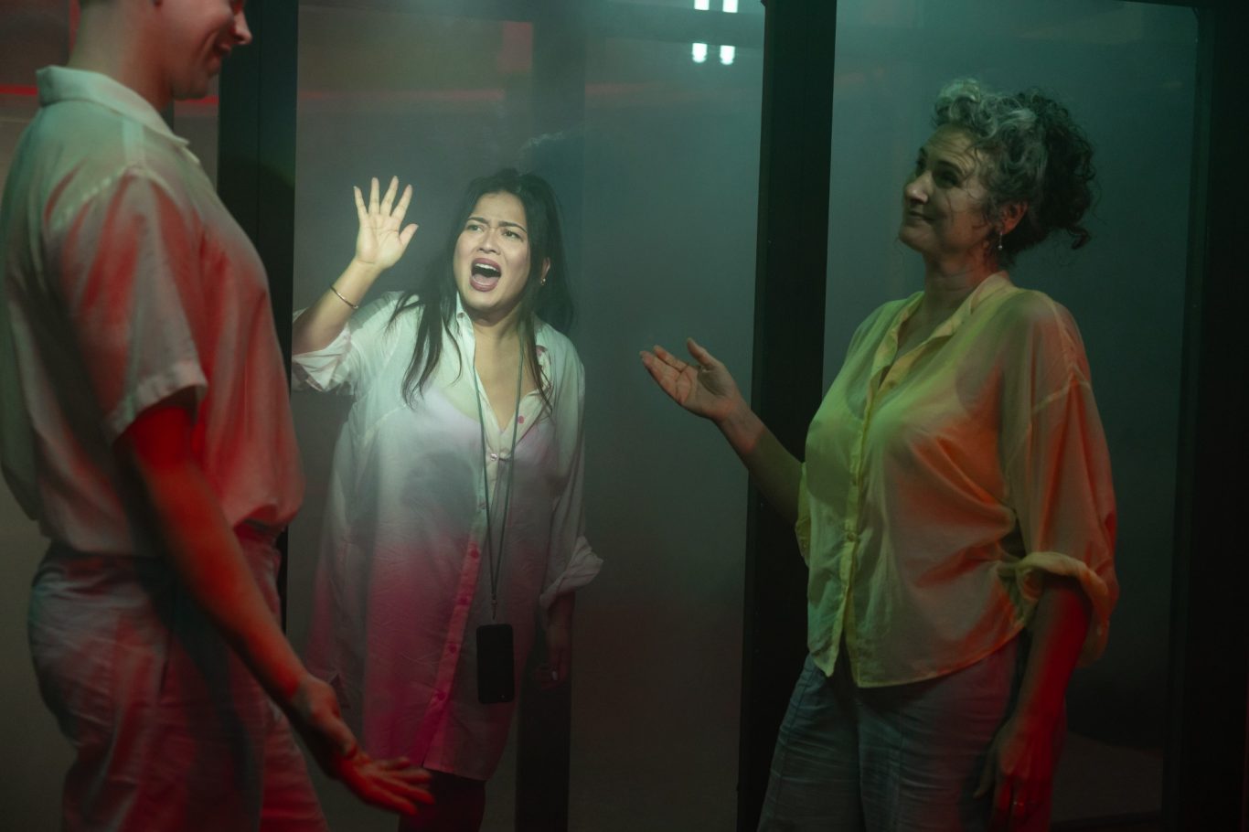 Theater Bellevue & NT: Exit Poll - Foto: Casper Koster